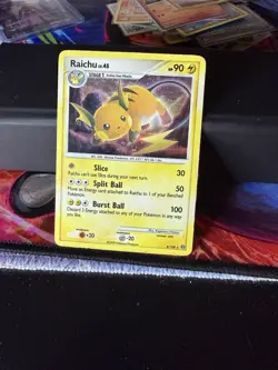 Raichu Stormfront 8/100 Holo Diamond & Pearl D&P 2008 - Pokemon Card - Image 1