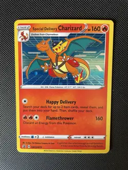 Special Delivery Charizard SWSH075 SWSH: Sword & Shield Promo Cards Holo - Image 1