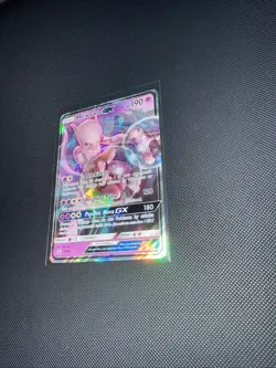 Pokemon TCG Mewtwo GX Black Star Promo Holo Card Sun & Moon SM196 (NM) - Image 2