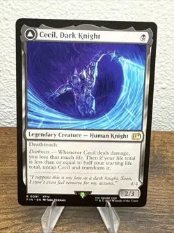 Cecil, Dark Knight - FIN 0091 NM - MTG Magic - Image 1