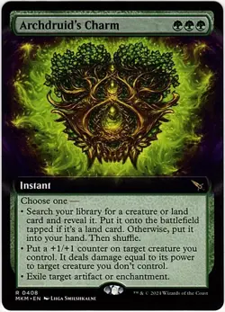 MTG Murders at Karlov Manor Archdruid's Charm Extended Art (Rare) - Image 1
