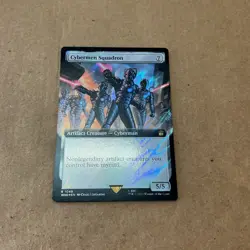 Cybermen Squadron R 1048 Foil Doctor Who - MTG - Image 1