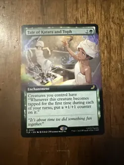 Tale of Katara and Toph - #207 Regular Extended Art - Avatar - Mtg - Image 1