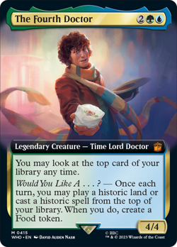 MTG - The Fourth Doctor (Extended Art) [Doctor Who] Foil - Image 1