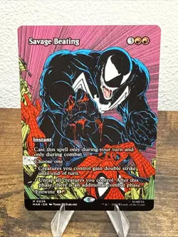 Savage Beating (Borderless) Marvel Universe Eternal-Legal Regular - Image 1