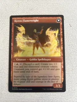 Magic: The Gathering Visions Goblin Recruiter Red Creature Invasion Of Mercadia - Image 1