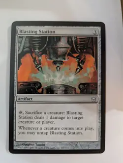 Blasting Station Fifth Dawn MTG NM Free shipping with tracking - Image 1