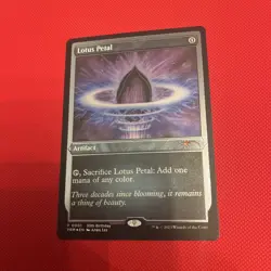 [1x] Lotus Petal - Foil Etched (30th) Near Mint, English Misc Promos MTG Magic - Image 1