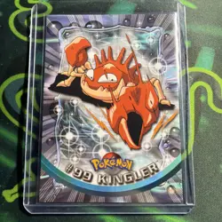 Kingler #99 2000 Topps Pokemon TV Animation Edition Series 2 - Image 1