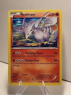 Reshiram 17/116 Plasma Freeze Holo Pokemon TCG LP 2013 - Image 1