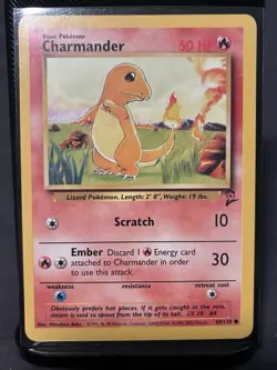 Charmander 1999-2000 Base Set 2 #069/130 Pokemon TCG - Image 1