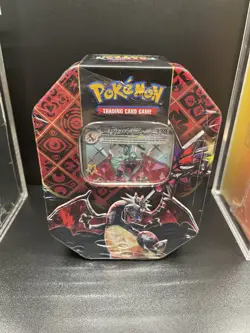 Pokemon TCG Charizard Scarlet & Violet Paldean Fates Tin (SEALED!) - Image 1
