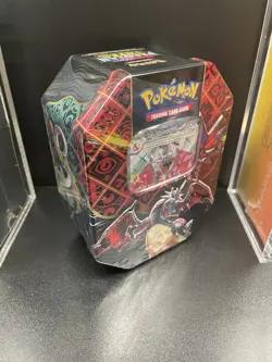 Pokemon TCG Charizard Scarlet & Violet Paldean Fates Tin (SEALED!) - Image 2