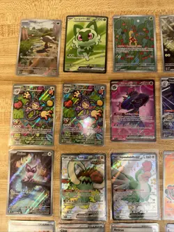 Pokemon TCG Illustration rare/Black Star Promo/Hyper Rare Lot (24)- S&V/Mega Evo - Image 2