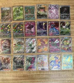 Pokemon TCG Illustration rare/Black Star Promo/Hyper Rare Lot (24)- S&V/Mega Evo - Image 3