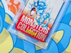 Gyarados 1996 Pokemon Japanese Bandai Carddass Vending #130 RED - Vintage PSA 9 - Image 4