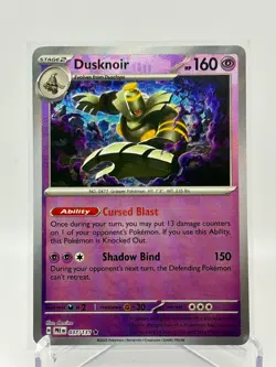 Dusknoir (Poke Ball Pattern) 037/131 - Pokemon TCG - Prismatic Evolutions - Image 1