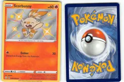 SCORBUNNY SV015/SV122 RARE SHINY SHINING FATES SHINY VAULT POKEMON NM - Image 1