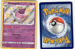 POLTEAGEIST SV053/SV122 RARE SHINY SHINING FATES SHINY VAULT POKEMON NM - Image 1