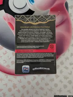 Pokemon Scarlet & Violet Paldean Fates - Booster Bundle Factory Sealed-6 Packs - Image 3