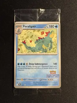 [SEALED] Pokemon 2024 Illustration Contest Pikachu, Feraligator, Toxtricity EX - Image 1