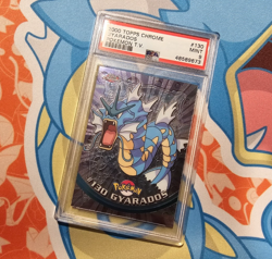 Gyarados - 2000 Topps Chrome Pokemon T.V. #130 (Vintage, Rare) - PSA 9 - Image 1