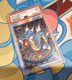 Gyarados - 2000 Topps Chrome Pokemon T.V. #130 (Vintage, Rare) - PSA 9 - Image 2