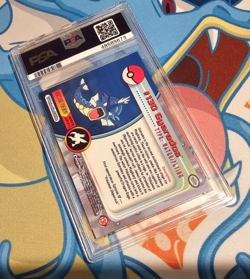 Gyarados - 2000 Topps Chrome Pokemon T.V. #130 (Vintage, Rare) - PSA 9 - Image 3