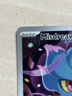 Pokemon Misdreavus 233/217 Mega Evolution Ascended Heroes Full Art Holo New Rare - Image 3