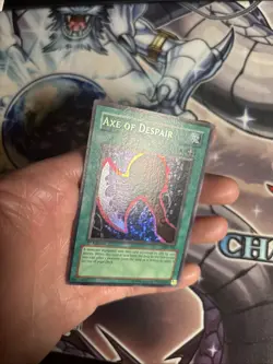 (YVh) Yugioh Axe of Despair Ultra Rare MRL-002 1st Edition VLP - Image 3