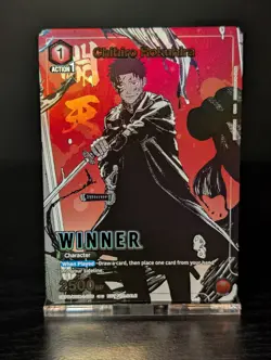 Kagurabachi Chihiro Rokuhira Winner Foil - UEPR /KGR-1-056 NM - Union Arena NM - Image 1