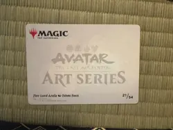 Fire Lord Azula Art Card - Art Series: Avatar: The Last Airbender (ASTLA) NM - Image 2