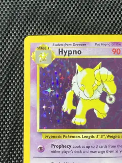 Hypno 8/62 Fossil Holo Rare Pokemon TCG Card LP+ - Image 2