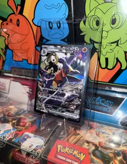 Pokemon TCG Cynthia's Garchomp EX Holo Card Destined Rivals 232/182 🚨 - Image 1