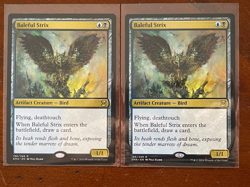 Lot of 2 x MTG Magic the Gathering Baleful Strix Eternal Masters NM - Image 1