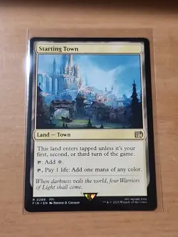 MTG Starting Town Final Fantasy Regular 289 - Image 1