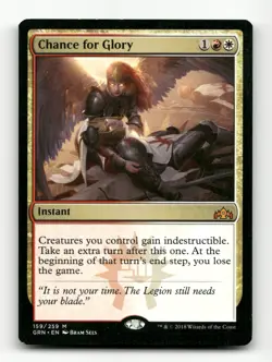 Chance for Glory Guilds of Ravnica #159 Mythic - Image 1