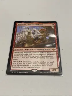 Ragavan, Nimble Pilferer #138 Modern Horizons 2 MH2 Magic: The Gathering - Image 1