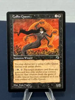 MTG - Magic The Gathering - Coffin Queen - Tempest - NP/NM! - Image 1