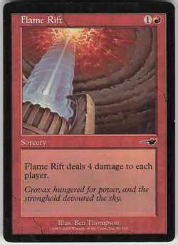 Magic the Gathering TCG Flame Rift C Nemesis 80 - Image 1