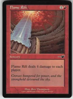 Magic the Gathering TCG Flame Rift C Nemesis 80 - Image 1