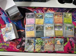 Pokemon TCG Prismatic Evolutions Bulk Lot 140 unique cards, holos and pokeballs! - Image 1