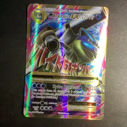 Pokemon TCG Mega M Blastoise EX Evolutions Full Art Ultra Rare Holo Card 102/108 - Image 1