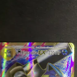 Pokemon TCG Mega M Blastoise EX Evolutions Full Art Ultra Rare Holo Card 102/108 - Image 3