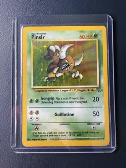 Pokemon WOTC Pinsir #9/64 2000 Portuguese Jungle Holo Rare MP - Image 1