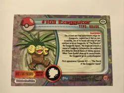 Exeggutor #103 2000 Topps Pokemon TV Animation Edition Series 2 Blue Logo - Image 2