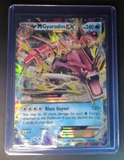 2016 Pokemon XY BREAKpoint Mega Gyarados #27/122 Holo - Image 1