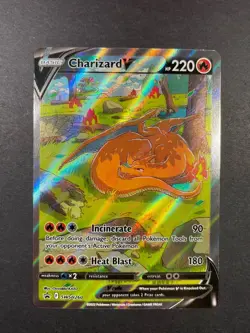 2022 Pokemon Charizard V SWSH260 SWSH: Sword & Shield Promo Black Star ERROR 🔥 - Image 1
