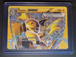 2015 Pokemon XY BREAKthrough Raichu #50/162 - Image 1