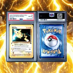PSA 8 - 2000 POKEMON WORLD COLL.PIKACHU MOVIE PROMO - DUTCH - Image 2